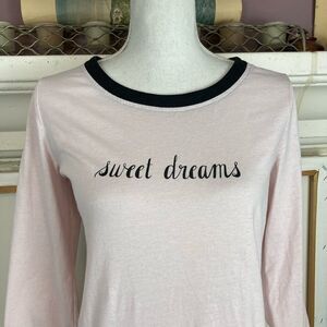 Kate Spade VTG baby pink & black shortie nightie💝VTG
